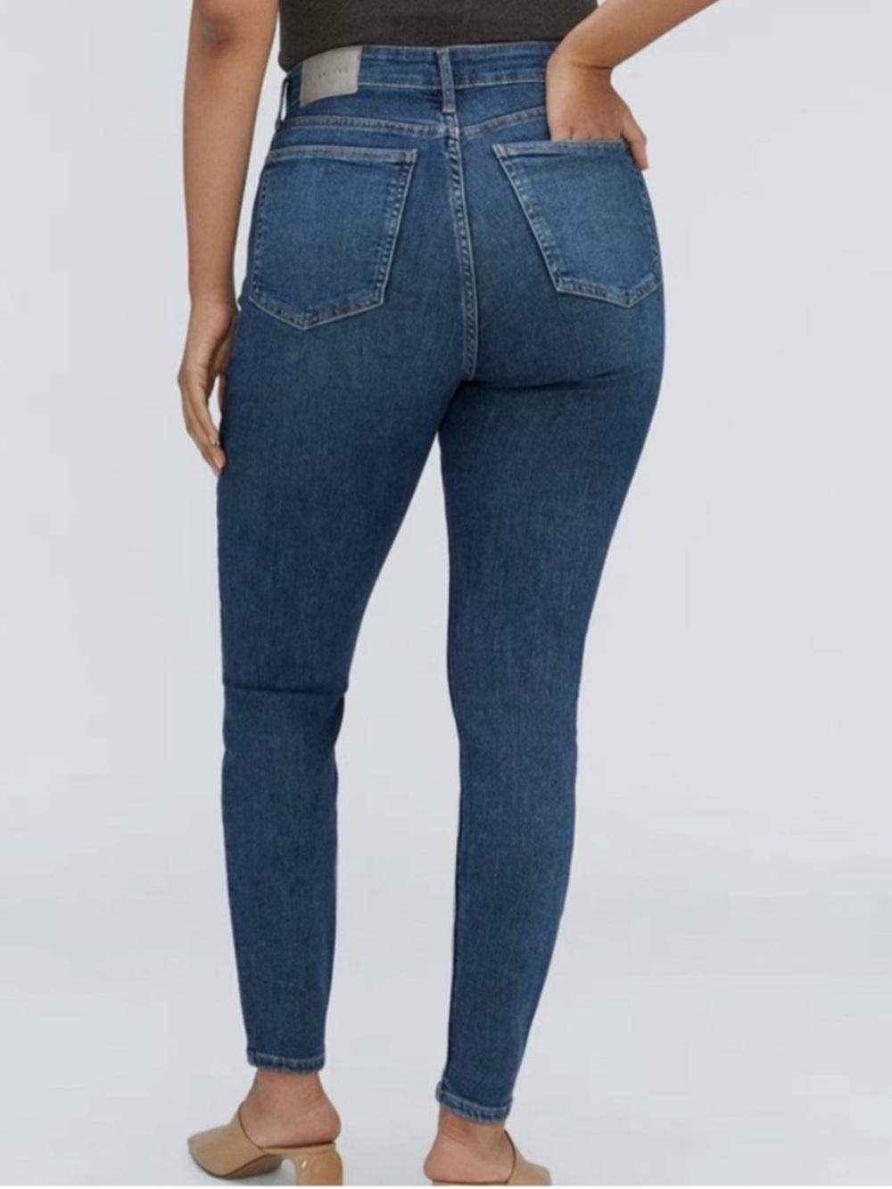 Everlane the curvy high rise skinny Jean